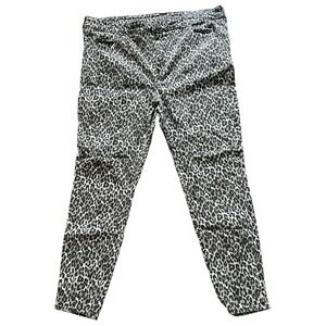 American Eagle Leopard Print Ne(x)t Level Stretch Skinny Jeans Womens 22 Regular